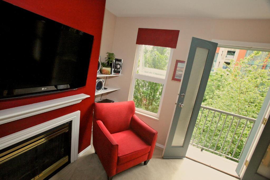 Times Square Suites Hotel Vancouver Ruang foto
